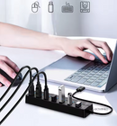 Hub USB 3.0 com 7 Portas — Ultra Rápido, Design Premium e Alta Performance!