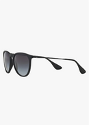 Óculos Ray-Ban Erika Classic Standard – Armação Preto Fosco e Lente Cinza Degradê