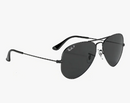 Óculos de Sol Ray-Ban Aviator Classic Polarizado RB3025 – Preto com Lente Preta