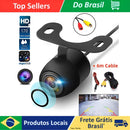 Câmera de Ré Automotiva à Prova d’Água – Visão Noturna, Ângulo de 120° e Instalação Universal