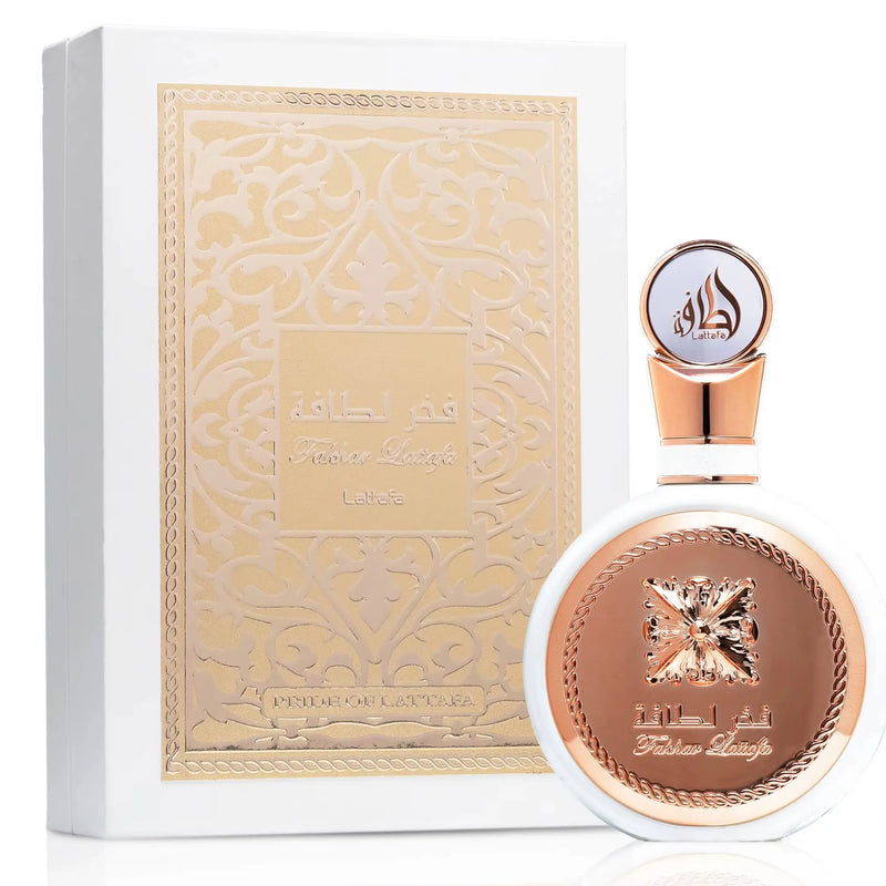 Lattafa Fakhar Rose-Original Feminino - Perfume Arábico 100ml Eau De Parfum
