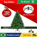Árvore de Natal Premium Verde – 120cm / 150cm / 180cm, Galhos Flexíveis e Base Reforçada