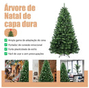 Árvore de Natal Premium Verde – 120cm / 150cm / 180cm, Galhos Flexíveis e Base Reforçada