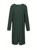 Conjunto Plus Size 2025 – Blusa Canelada + Calça com Amarração | Look Casual Confortável para Primavera/Verão