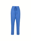 Conjunto Plus Size 2025 – Blusa Canelada + Calça com Amarração | Look Casual Confortável para Primavera/Verão