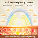 Lifting Facial V Elétrico – EMS com 6 Modos e 8 Níveis de Intensidade para Firmeza e Redução de Papada