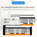 Barbeador Premium 6 Camadas com Lâminas Intercambiáveis – Aço Inoxidável