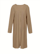 Conjunto Plus Size 2025 – Blusa Canelada + Calça com Amarração | Look Casual Confortável para Primavera/Verão