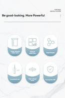 Irrigador Oral Portátil de Alta Pressão – Jato de Água Manual para Higiene Dental Completa