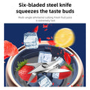 Liquidificador Portátil Elétrico 6 Lâminas – Mini Juicer USB para Viagem e Smoothies 400ml