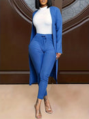 Conjunto Plus Size 2025 – Blusa Canelada + Calça com Amarração | Look Casual Confortável para Primavera/Verão